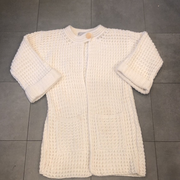 Poles Crocheted Cardigan Sweater - Picture 6 of 13